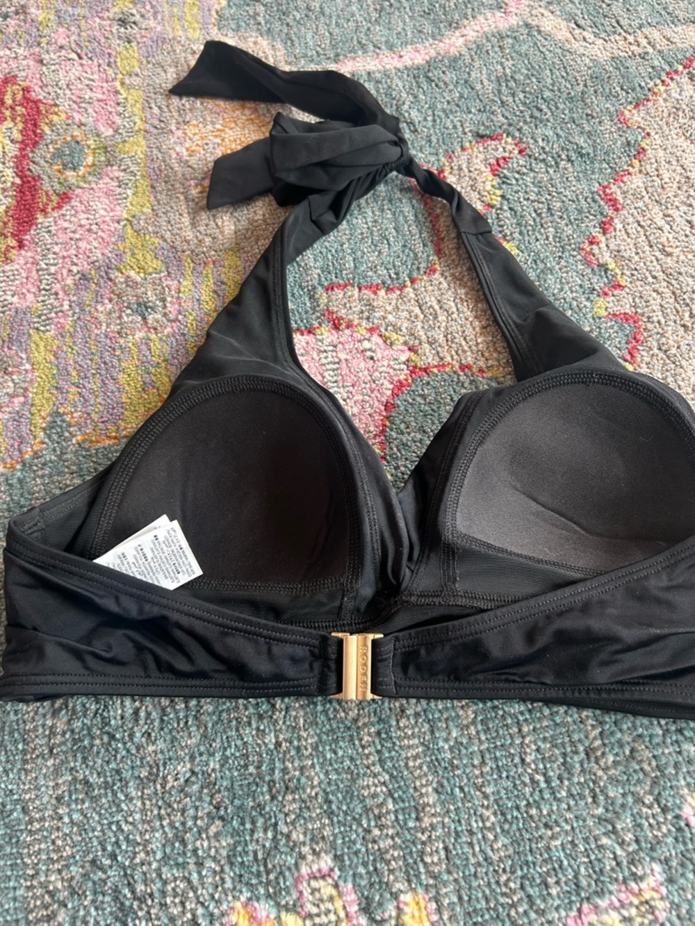 Boden Levanzo Halter Bikini Top size US 6 - Picture 5 of 8